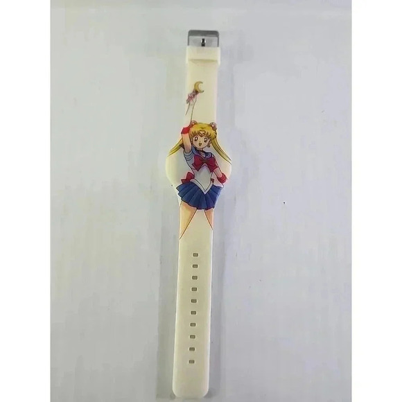 Rare Sailor Moon Accutime Watch SLM4001 Working New Battery 44mm main image 11